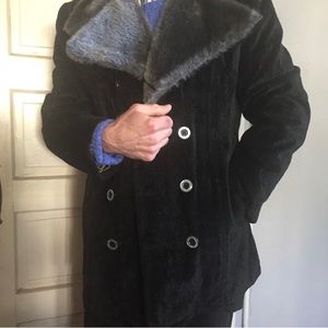 Vintage International Set faux fur jacket